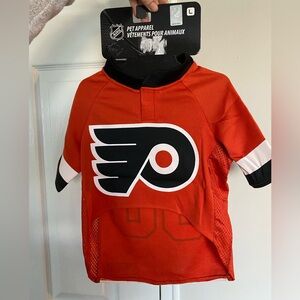 NHL Philadelphia Flyers pet jersey